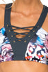 Luli Fama Cienfuegos Grommet T-Back Sports Bra